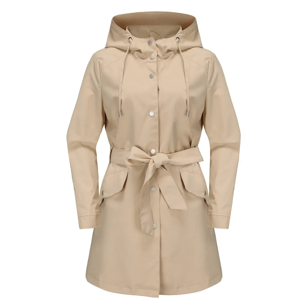 Primavera e autunno nuovo cappotto impermeabile con cappuccio VAleG