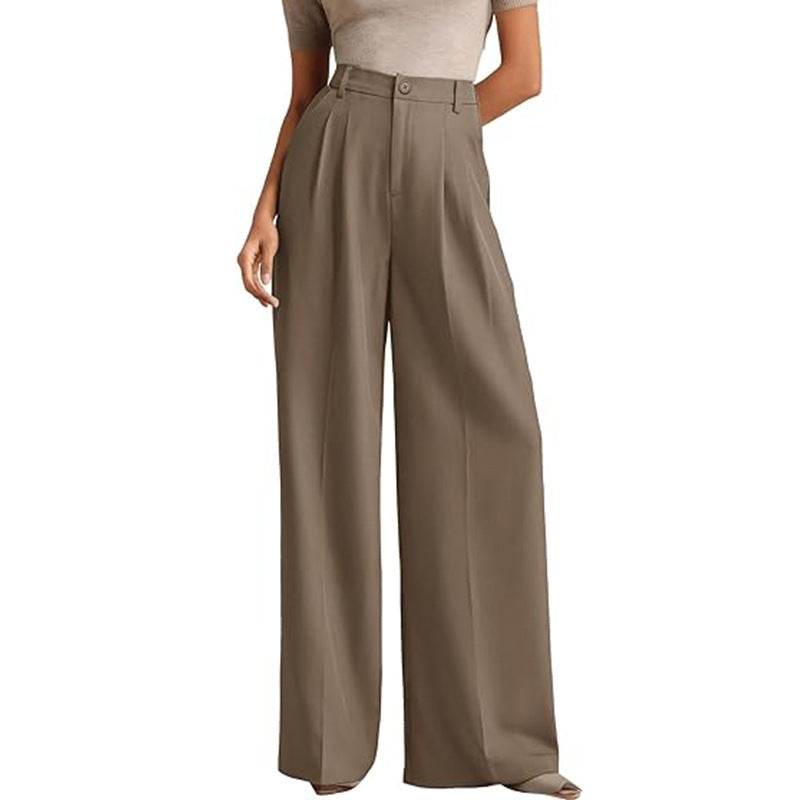 Pantaloni da donna a vita alta