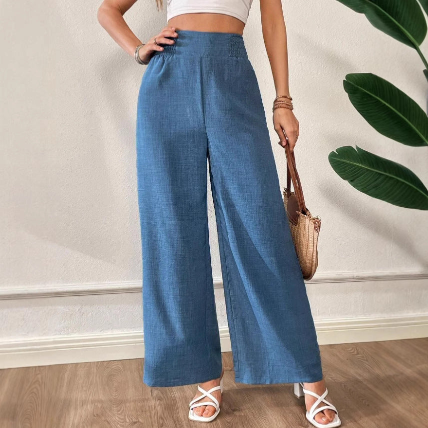 Pantaloni da donna a gamba larga