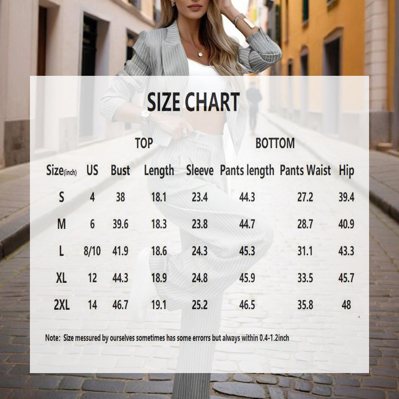 Completo da Donna Giacca e Pantaloni a Maniche Lunghe
