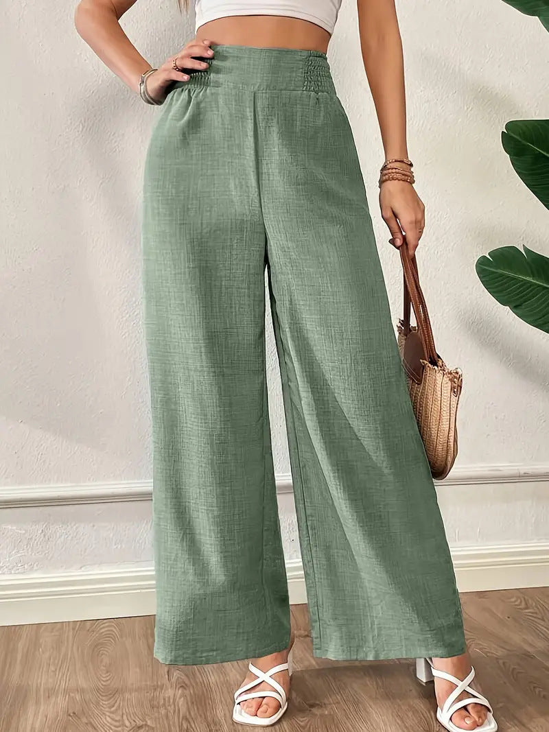 Pantaloni da donna a gamba larga