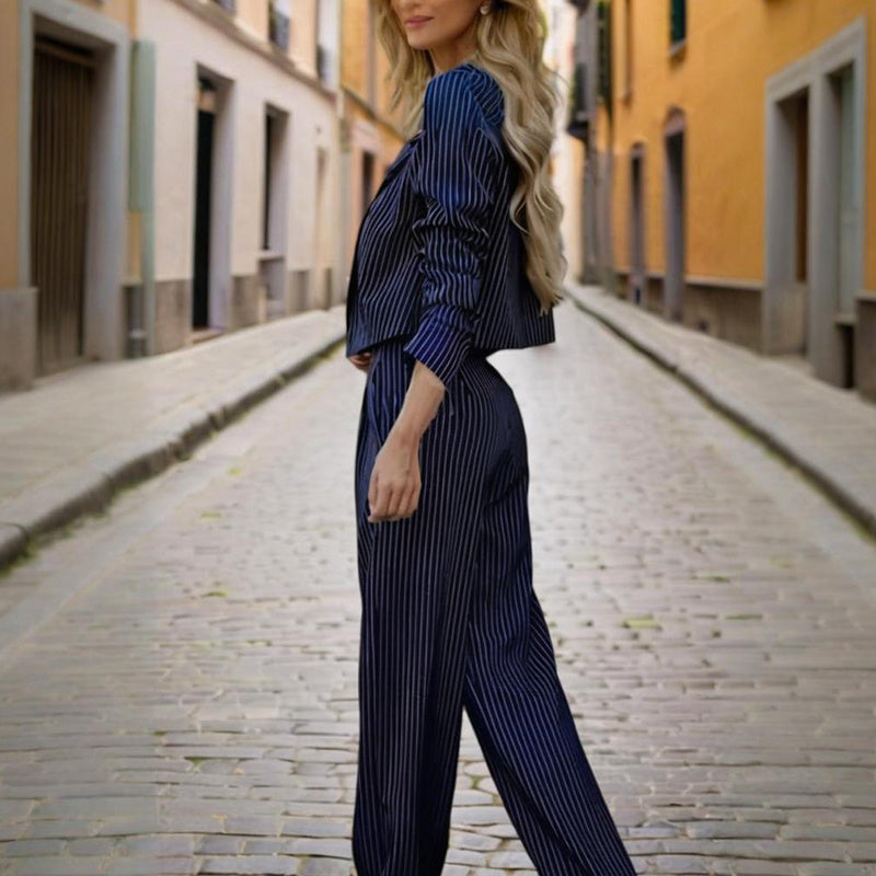 Completo da Donna Giacca e Pantaloni a Maniche Lunghe