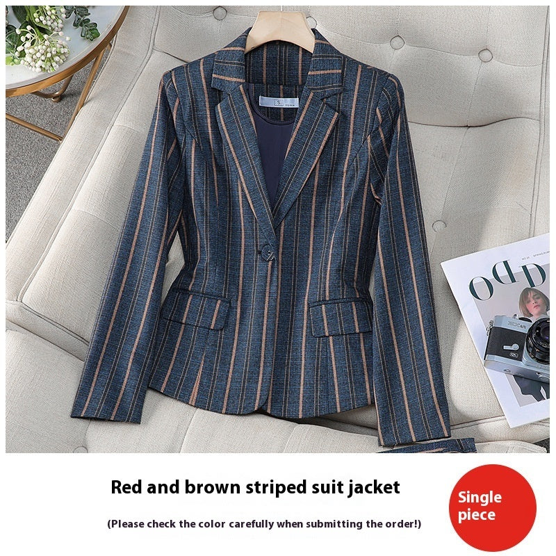 Completo da donna primaverile e autunnale, elegante, retrò, casual,di alta qualità