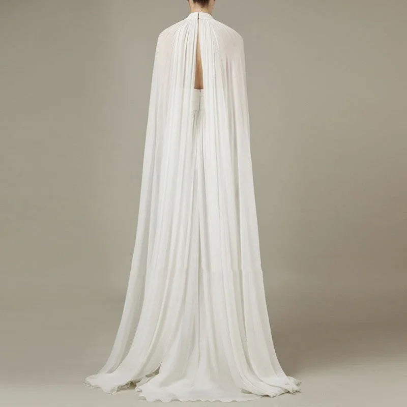 Temperament Elegant Evening Gown Long New Red Carpet Catwalk - VAleG