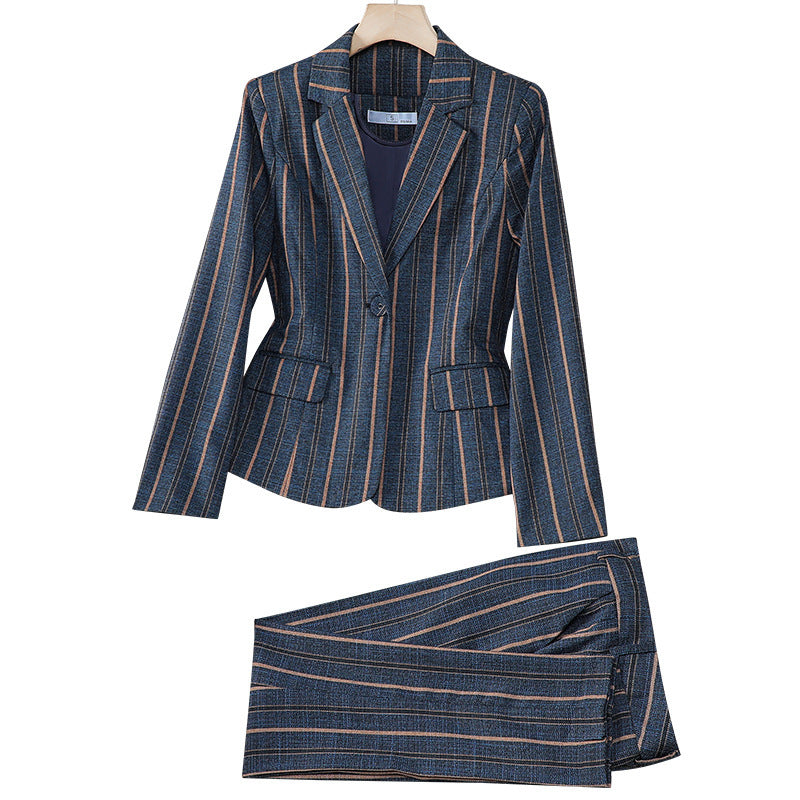 Completo da donna primaverile e autunnale, elegante, retrò, casual,di alta qualità