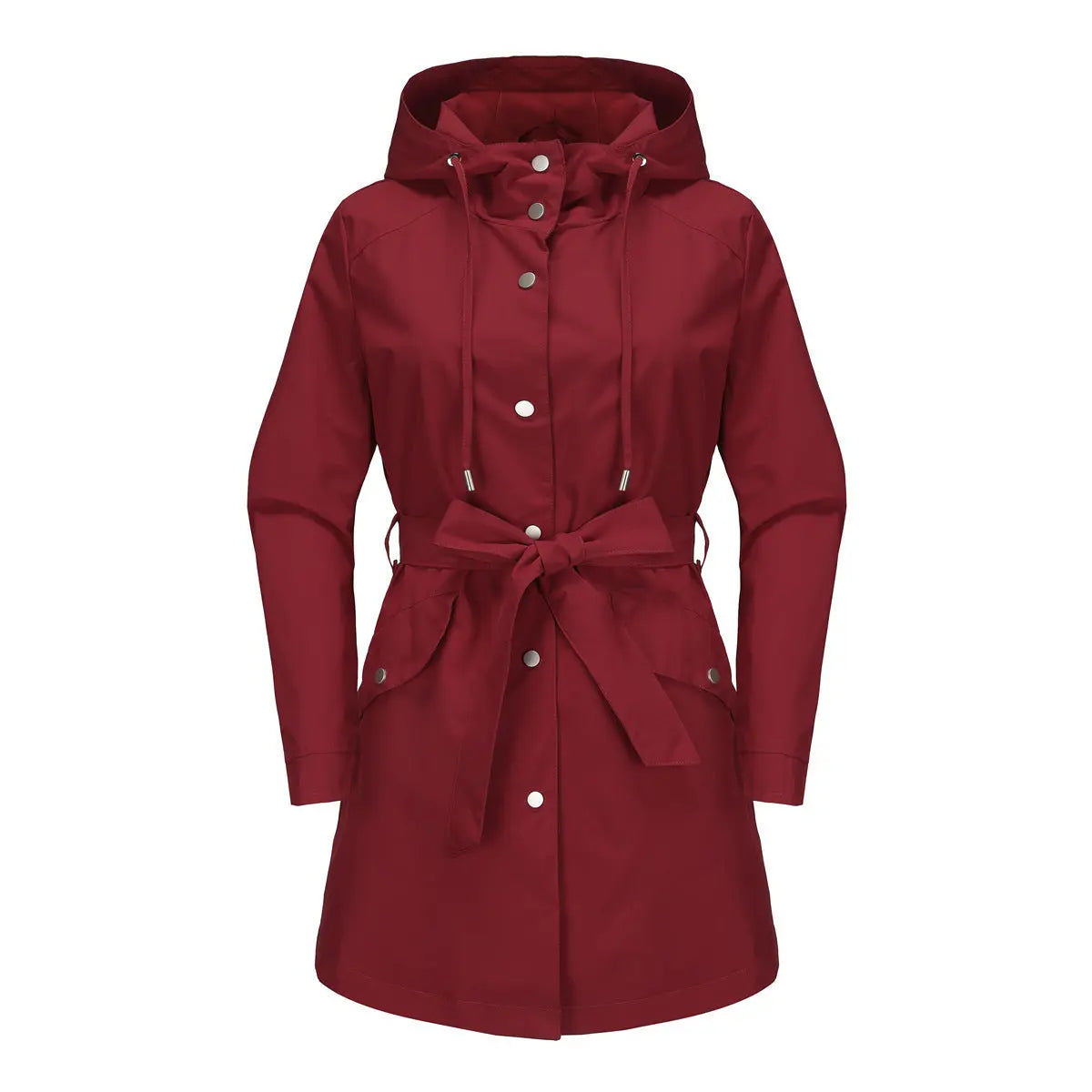 Primavera e autunno nuovo cappotto impermeabile con cappuccio VAleG