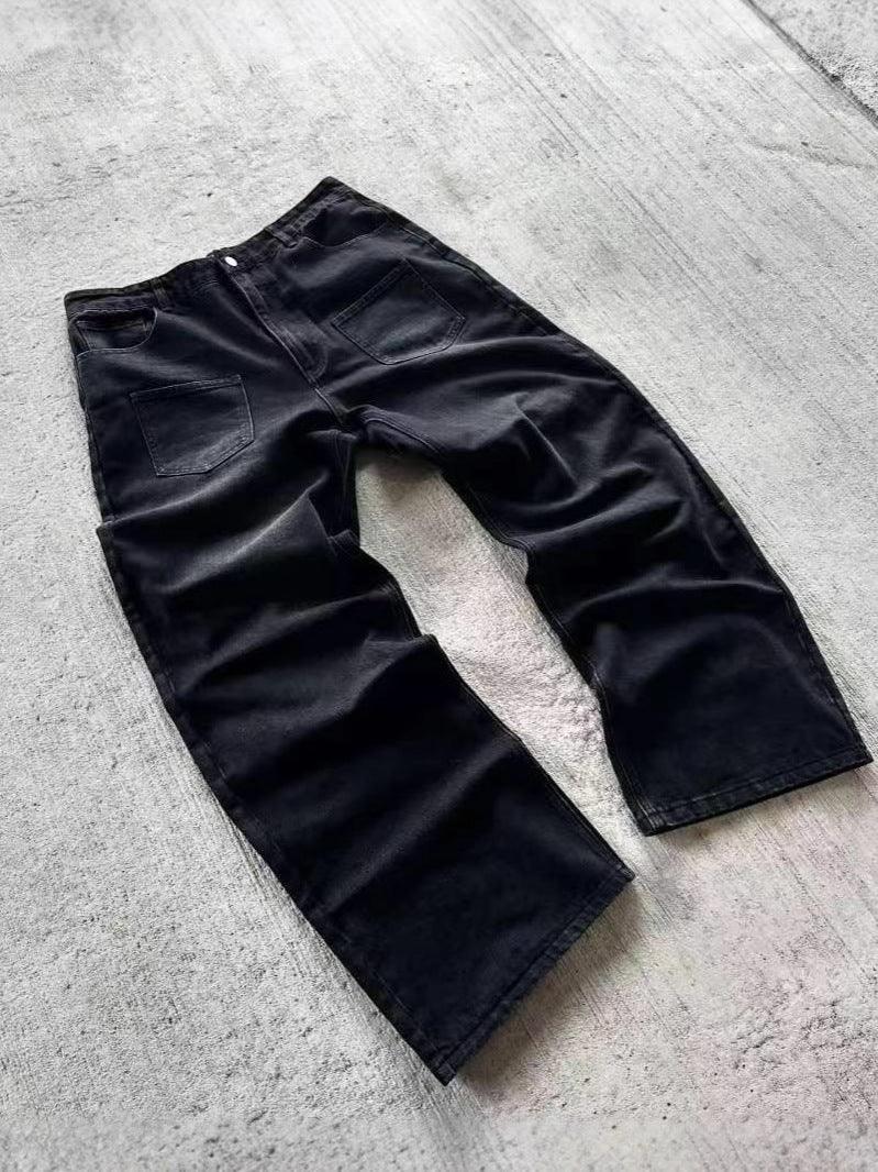 American Retro Washed Summer New Casual Loose Trousers - VAleG