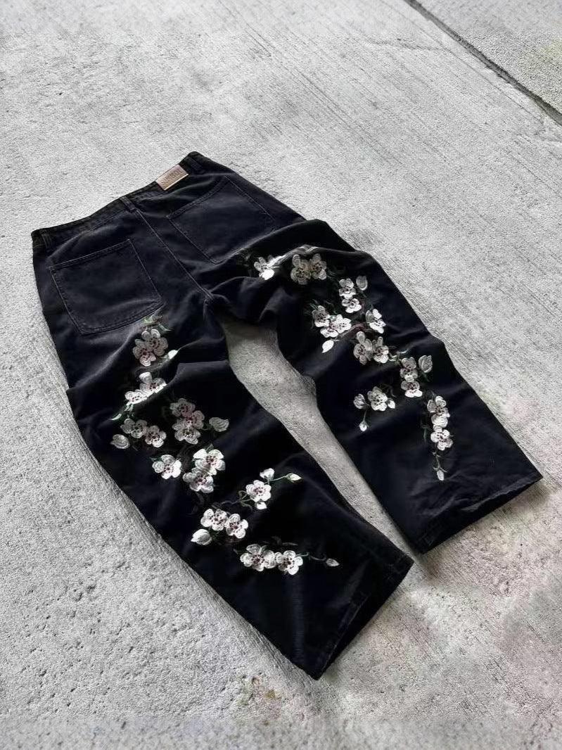 American Retro Washed Summer New Casual Loose Trousers - VAleG