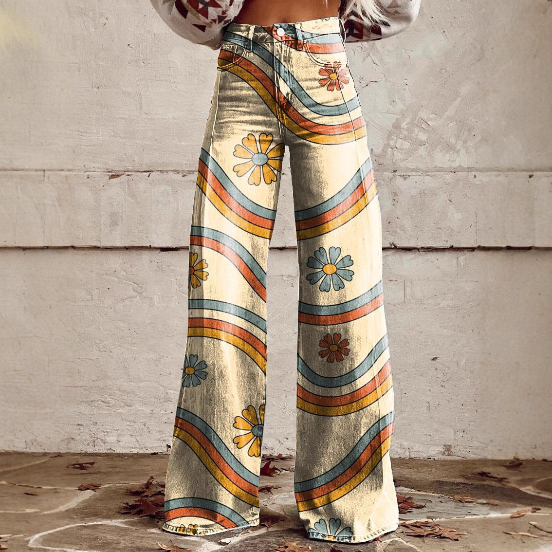 Pantaloni in DENIM - decorati -