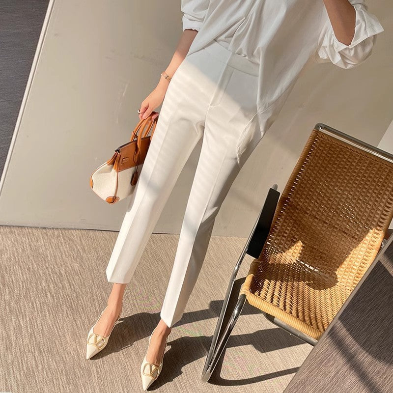 Pantaloni  a vita alta Casual