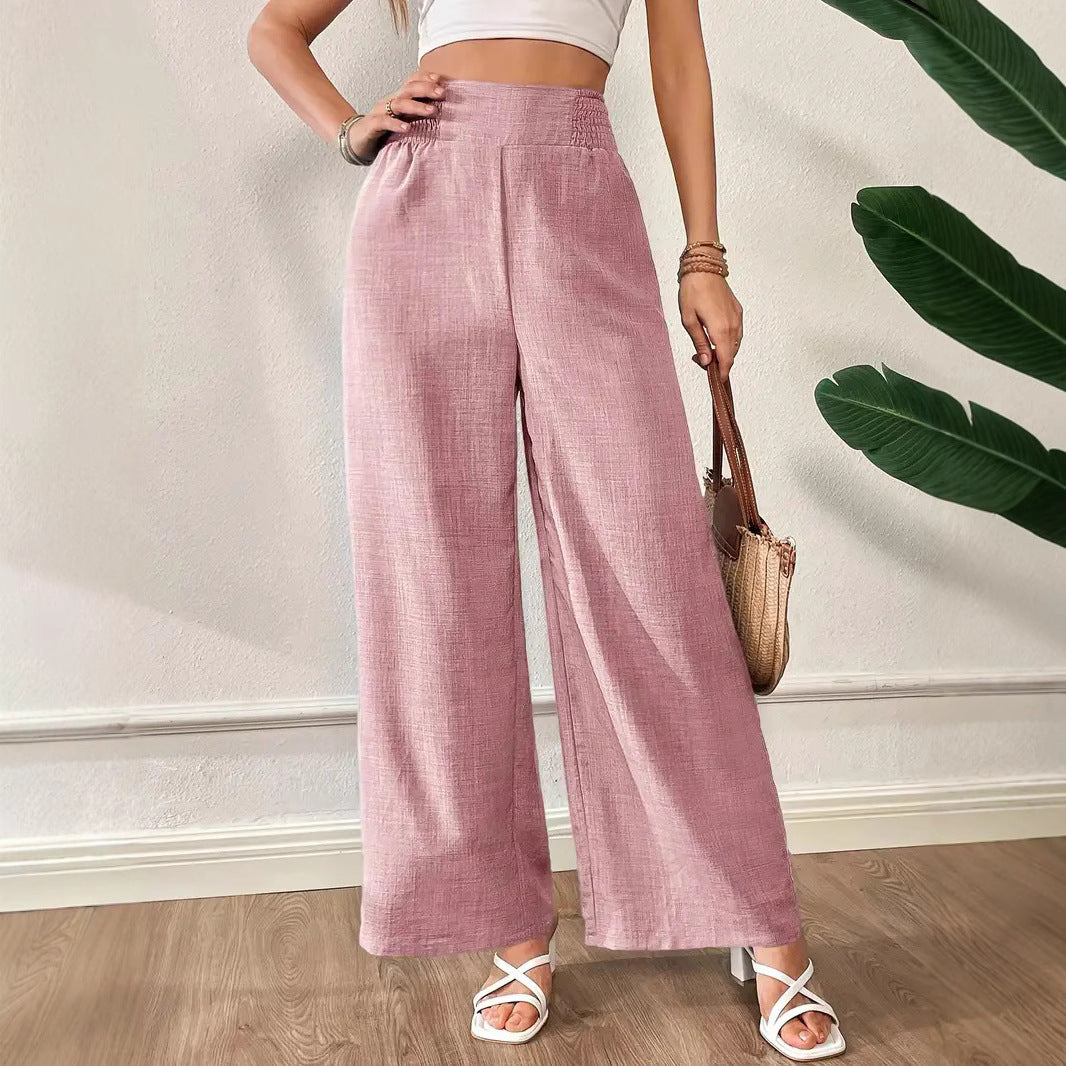 Pantaloni da donna a gamba larga