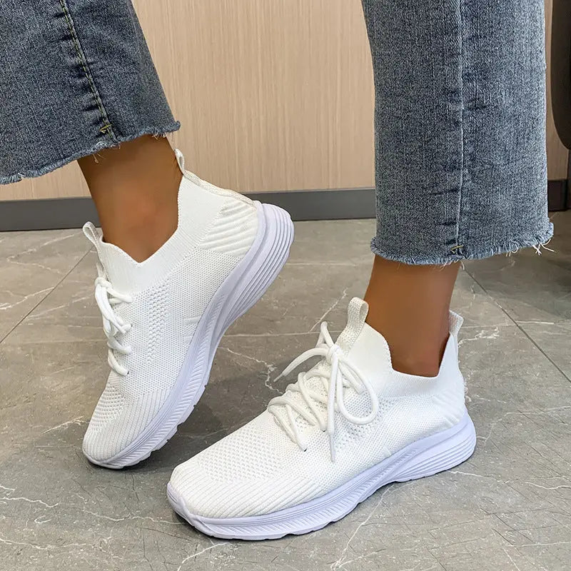 Scarpe da corsa traspiranti in rete alla moda da donna - VAleG