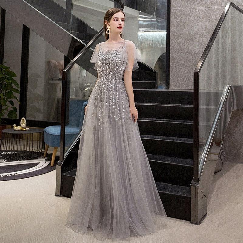 Celebrity Dinner Annual Meeting Solo Recitation Host Slim Dress - VAleG