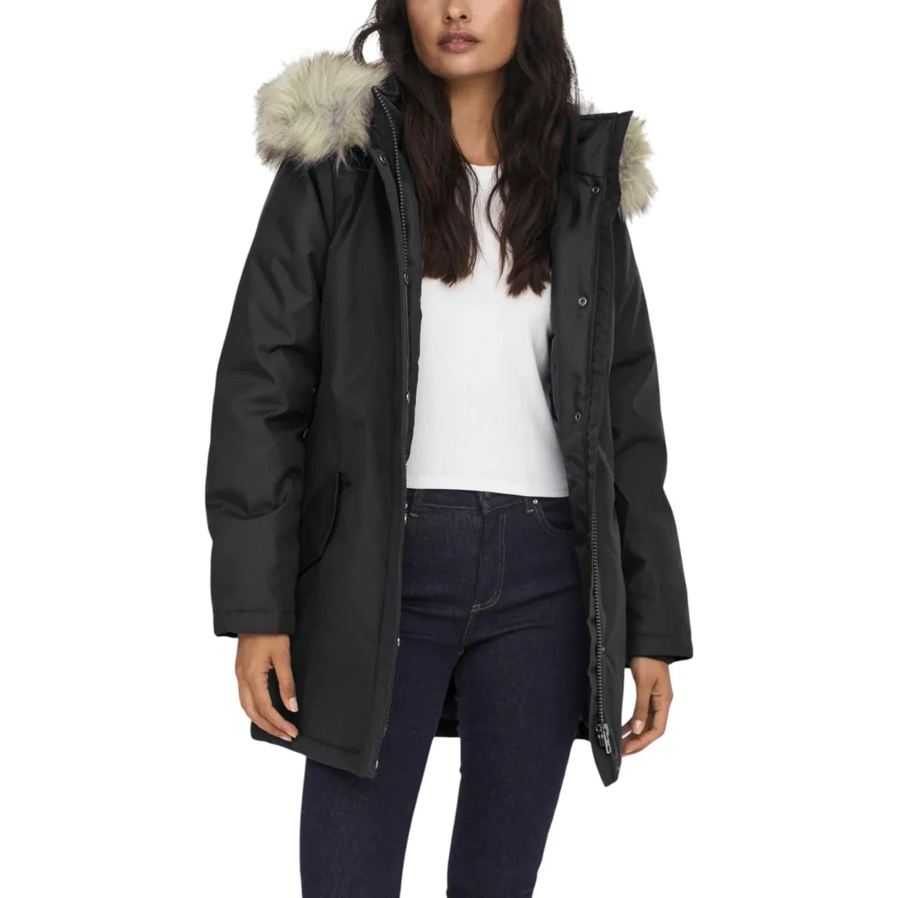 Only - Only Giubbotto Donna -Fantasia monocromo-