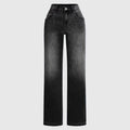 Jeans dritti larghi da donna