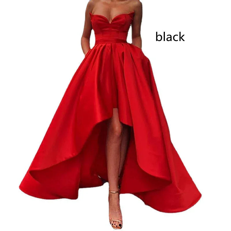 Abito da sera da donna con top a tubino - VAleG