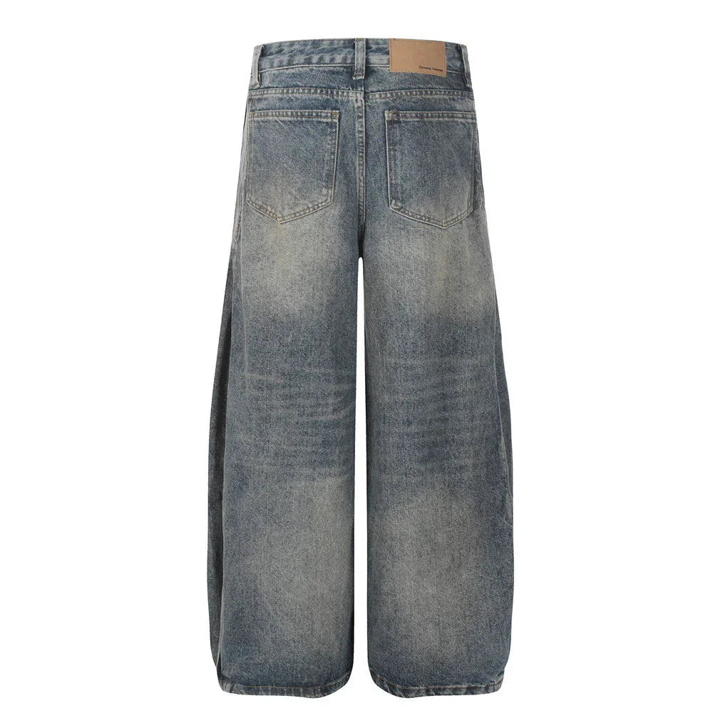 Ins Design Sense Mop Pants - VAleG