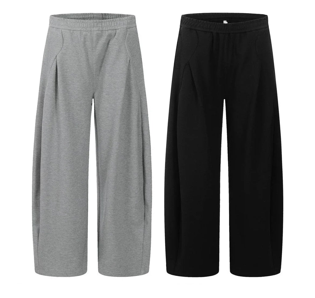 American-style Wide-leg Pants With Deconstructive Design - VAleG