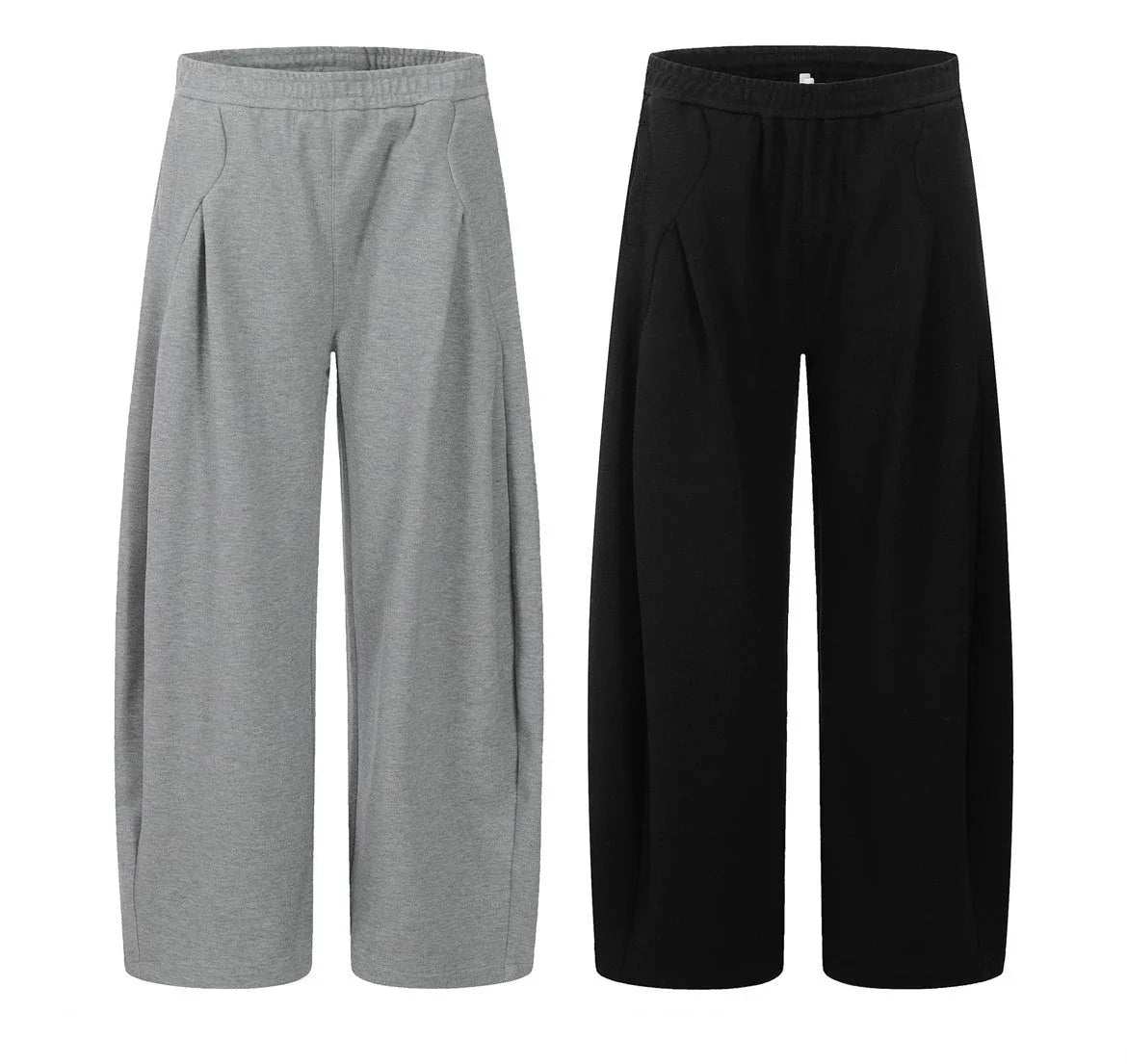 American-style Wide-leg Pants With Deconstructive Design - VAleG