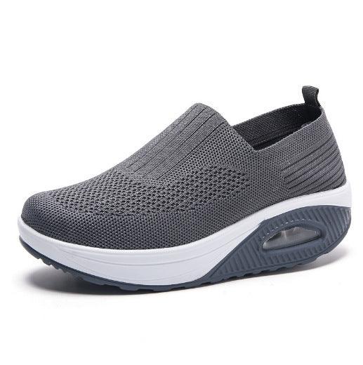 Middle-aged And Elderly Mom Shoes Mesh Outdoor Running Shoes - VAleG
