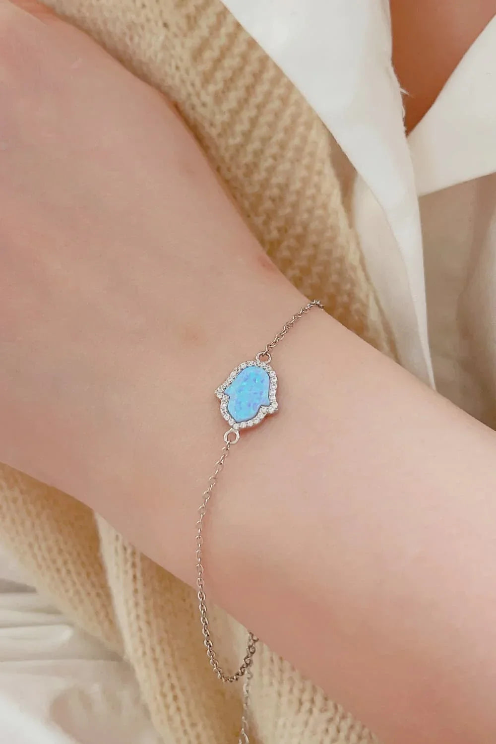 Opal 925 Sterling Silver Bracelet - VAleG
