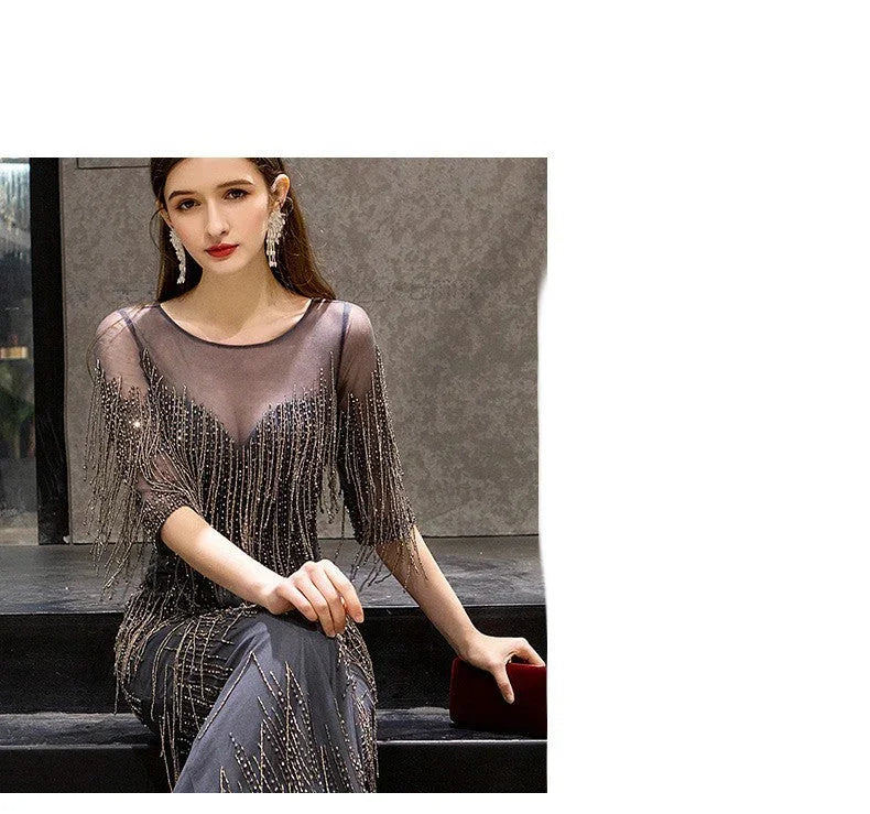 Temperament Hostess Evening Dress Woman - VAleG
