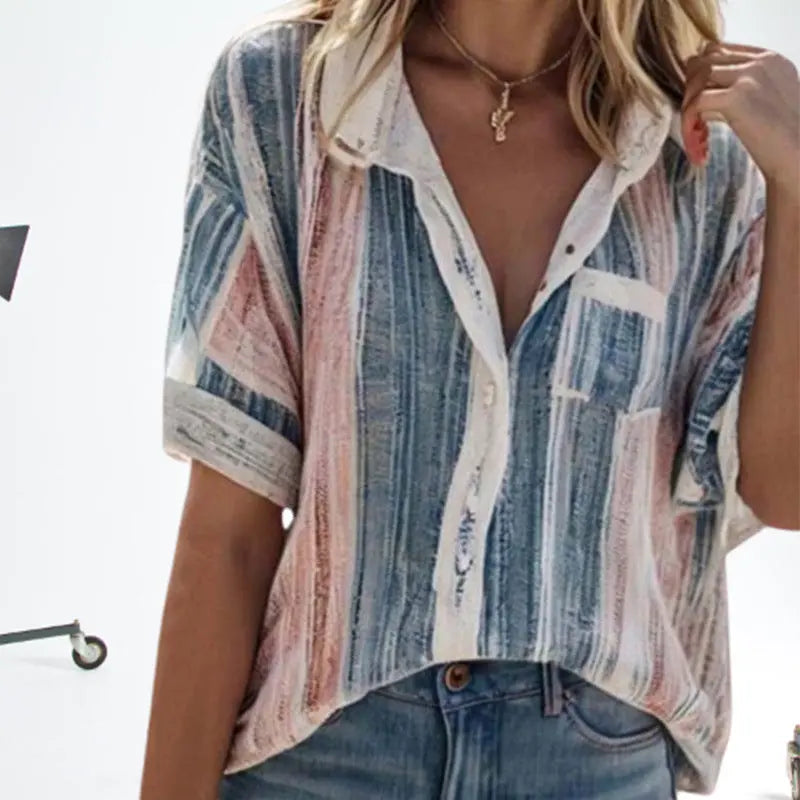 Camicia a righe estiva - VAleG