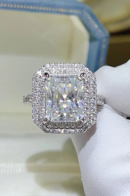 2 Carat Moissanite 925 Sterling Silver Ring - VAleG