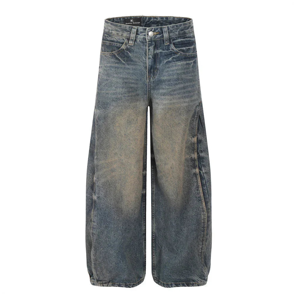 Ins Design Sense Mop Pants - VAleG