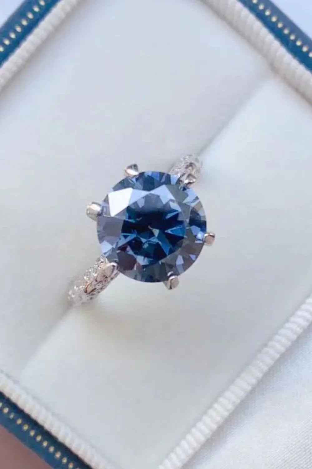 5 Carat Moissanite 925 Sterling Silver Ring - VAleG