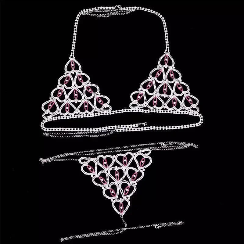New Beach Body Chain Rhinestone Luxury - VAleG