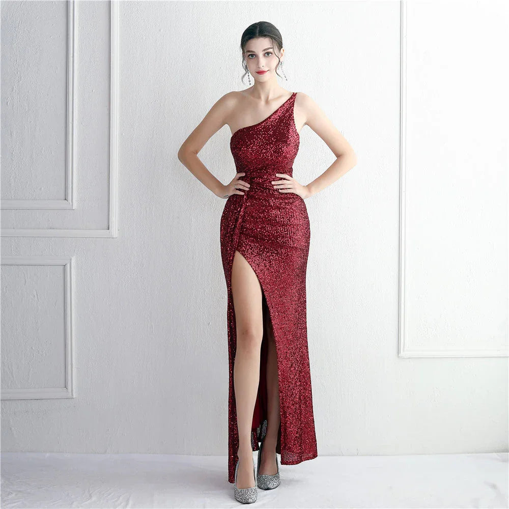 Sequin Glamour Queen Dinner Fishtail Skirt - VAleG
