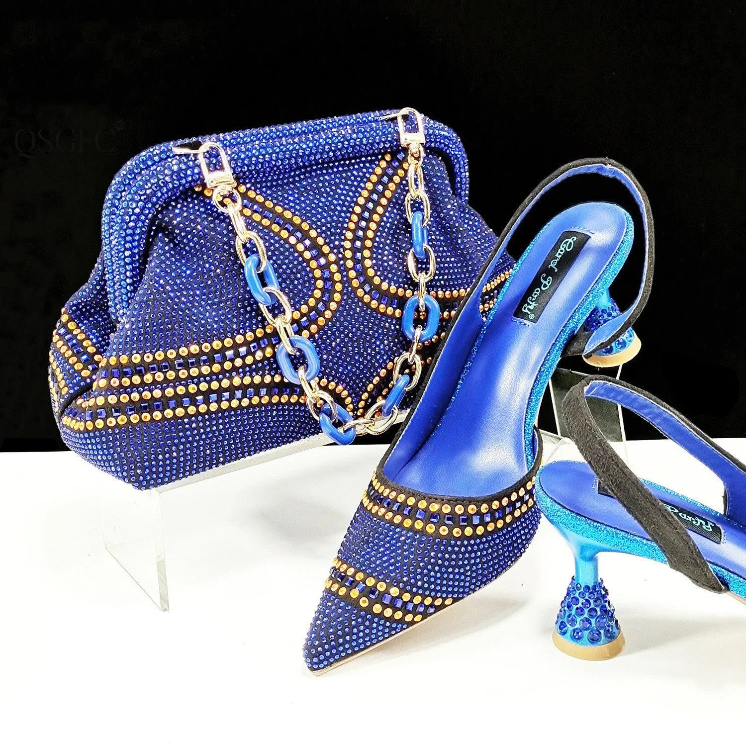 Pointed Toe Women's Shoes And Bags Suit Low-cut - VAleG