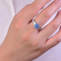 2 Carat Moissanite 925 Sterling Silver Ring - VAleG