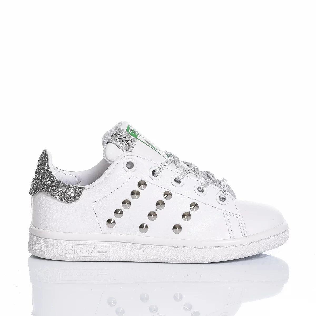 Adidas Stan Smith Junior Silvery