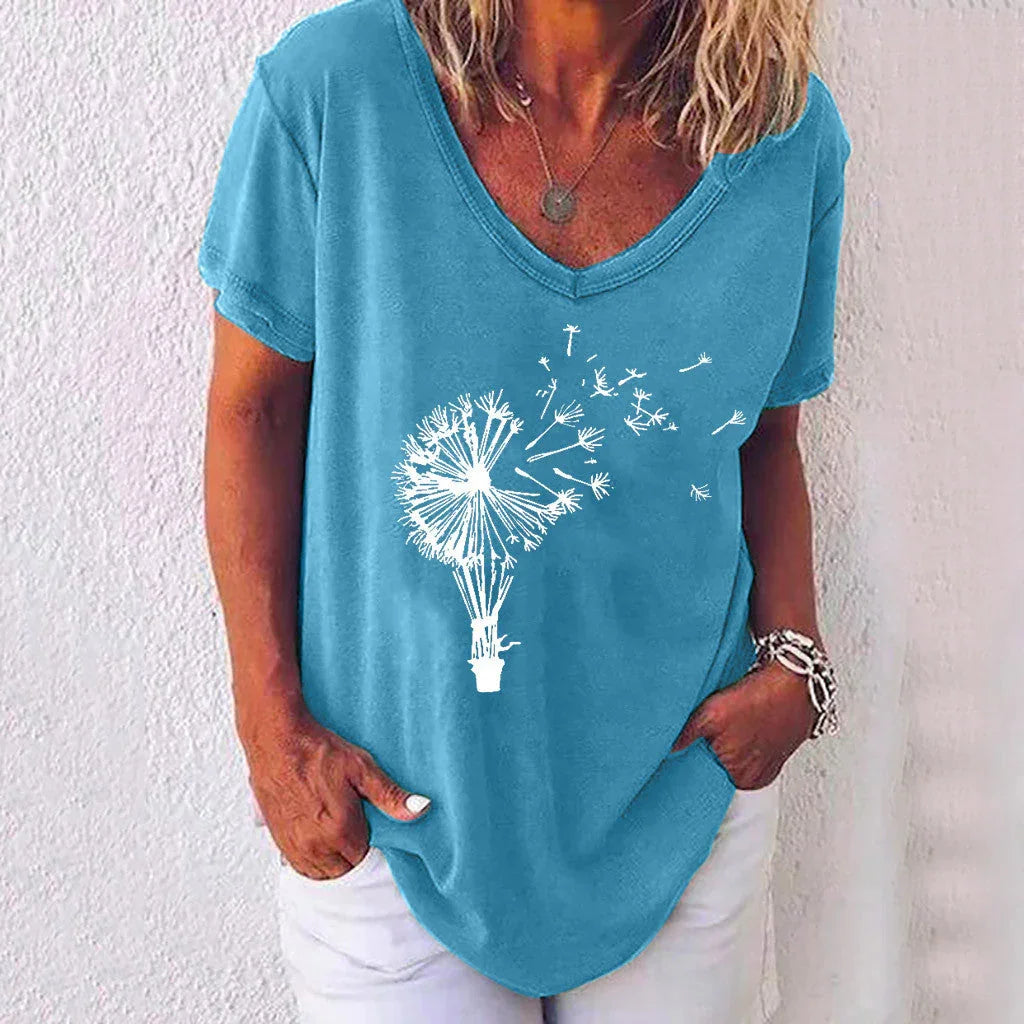 Casual Short Sleeve tops - VAleG