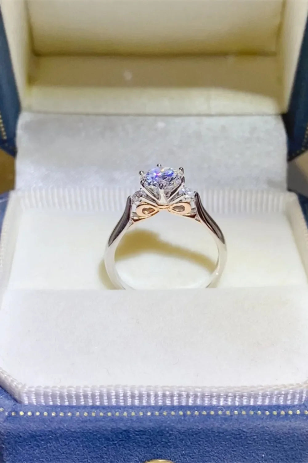 2 Carat Moissanite 925 Sterling Silver Ring - VAleG