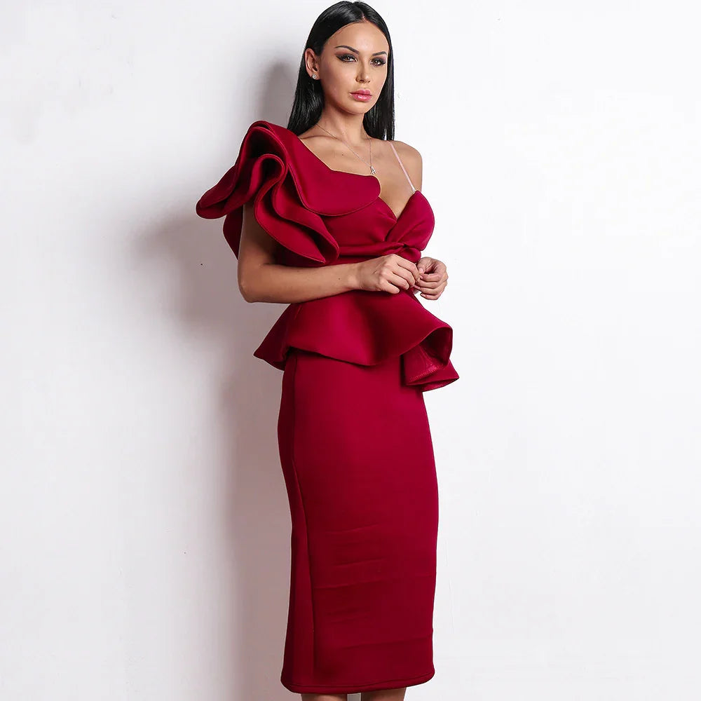 Sexy strapless dress - VAleG