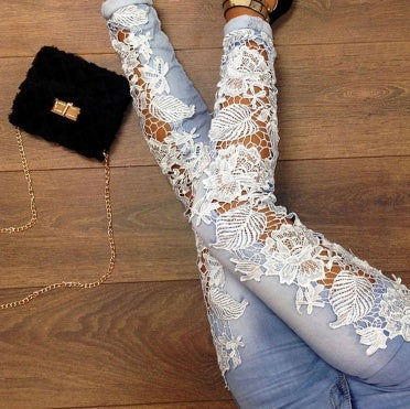 Lace jeans VAleG