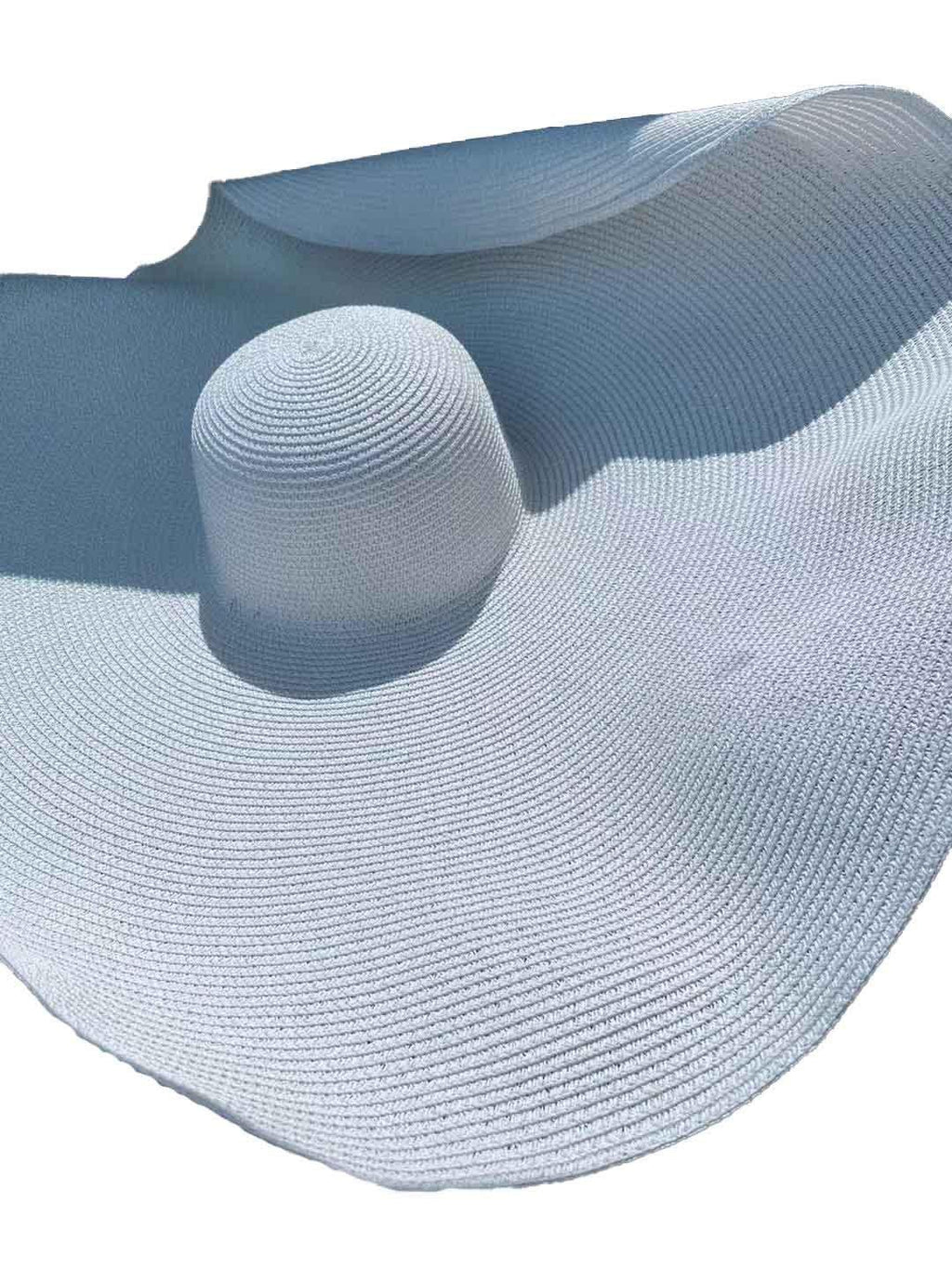 Foldable Beach Straw Oversized Sun Hat - VAleG