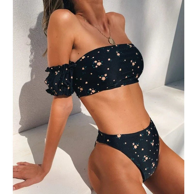 Floral bikini swimsuit - VAleG