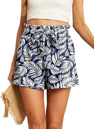 Women's Short Belt Pocket Summer Casual - VAleG