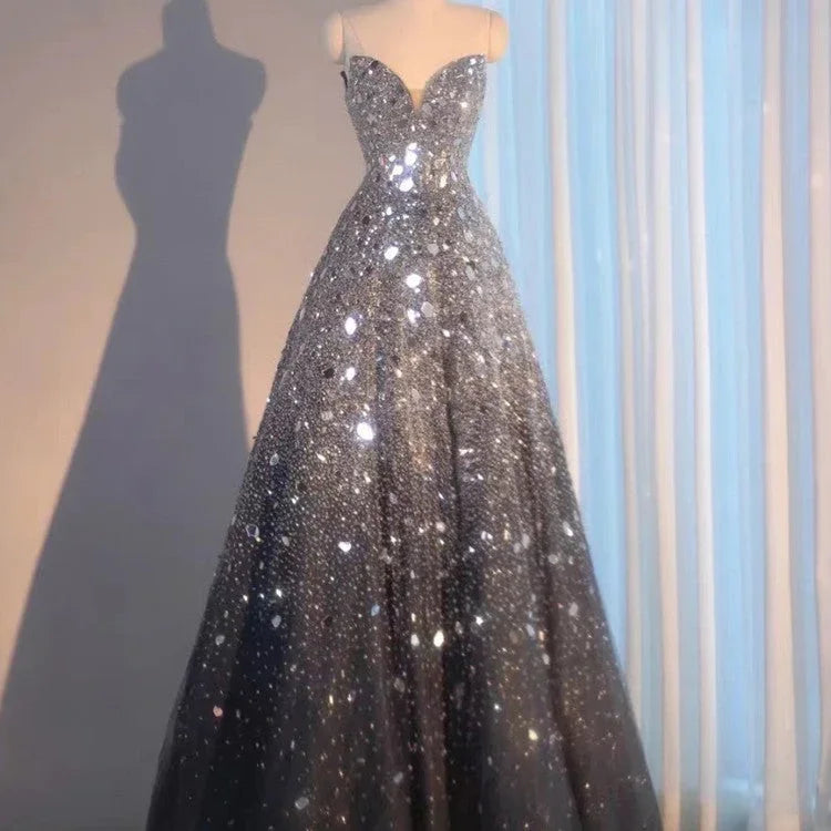 Blue Heavy Industry Wedding Evening Dress - VAleG