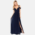 Long Floor Length Elegant Greek Style Pleated Dress - VAleG