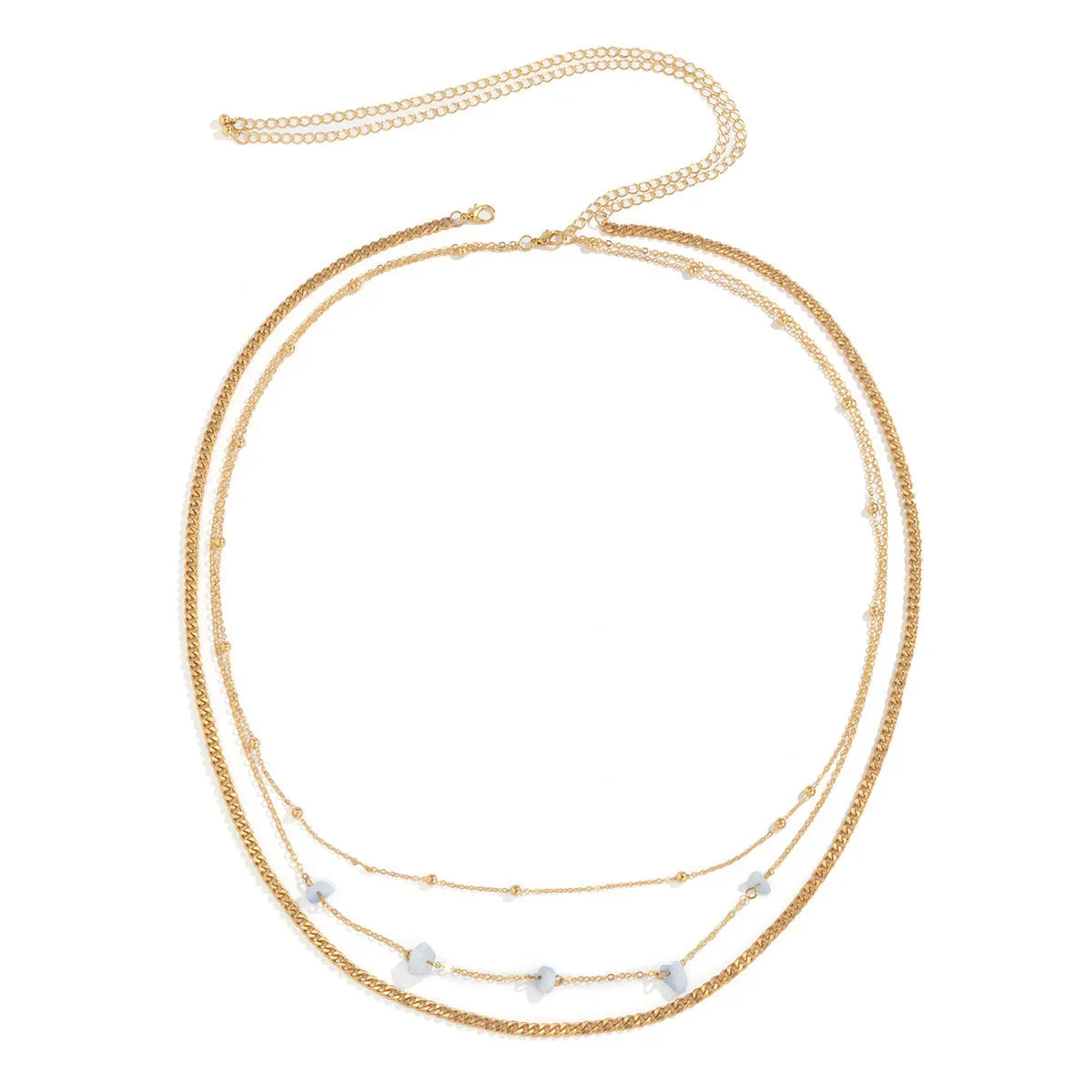 Multi-layer Beach Gravel Waist Chain - VAleG