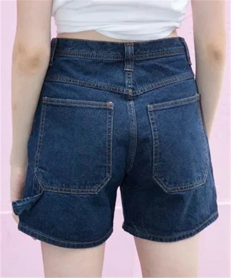 High Waist pant, Fashionable Tooling, Denim Pants - VAleG