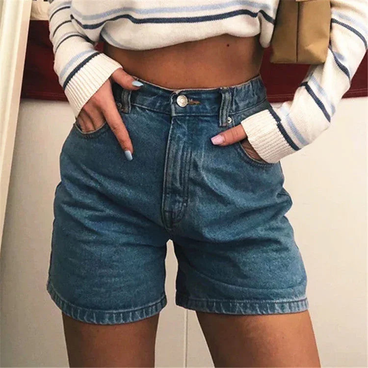 High Waist pant, Fashionable Tooling, Denim Pants - VAleG
