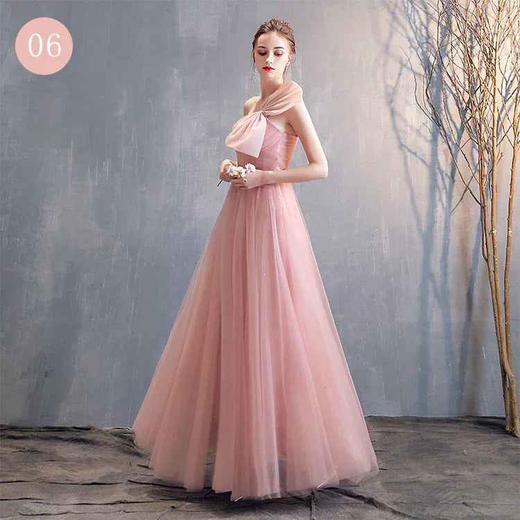 Ladies Fashion Long Simplek Evening Dress - VAleG