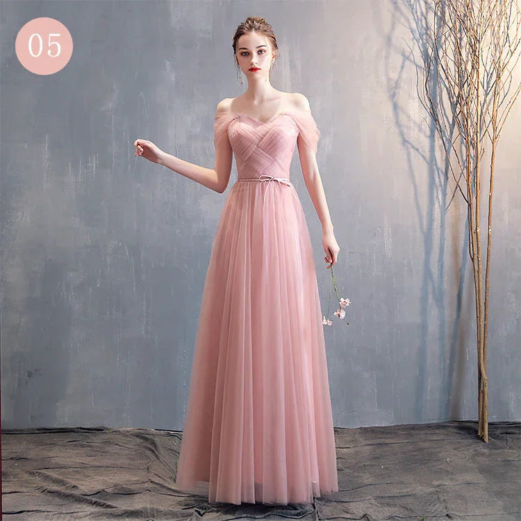Ladies Fashion Long Simplek Evening Dress - VAleG