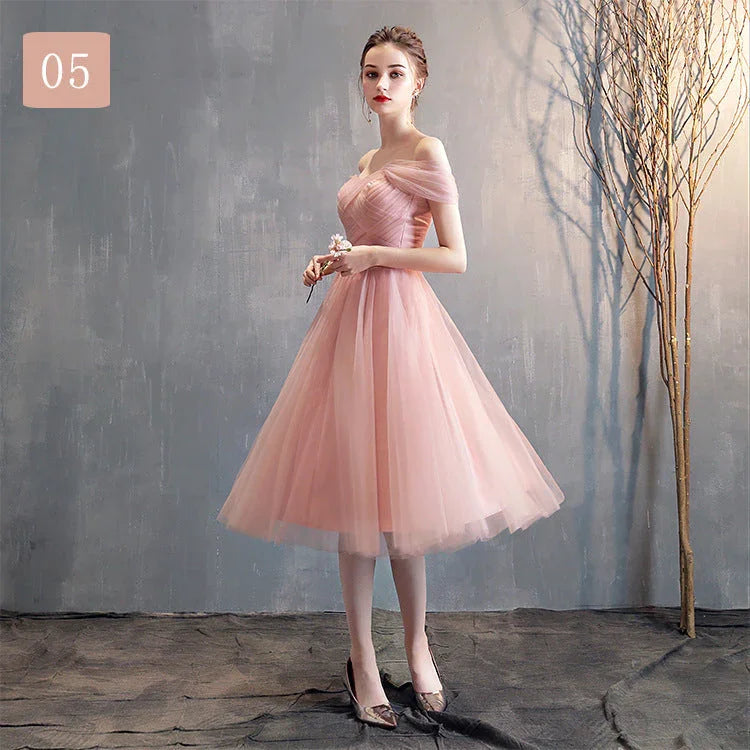 Ladies Fashion Long Simplek Evening Dress - VAleG